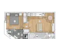 Квартира 1 комната 43 м² Торревьеха, Испания