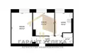 Apartamento 2 habitaciones 45 m² Muchaviecki sielski Saviet, Belarús