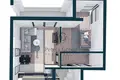 Estudio 1 habitación 46 m² Bar, Montenegro