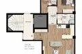 2 bedroom penthouse 75 m² Kadikoy, Turkey