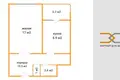Appartement 1 chambre 43 m² Borissov, Bélarus