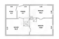 House 48 m² Tamasouski sielski Saviet, Belarus