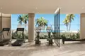 Complexe résidentiel New residence Villa del Divos with infinity pools, panoramic views and a beach club, Dubai Islands, Dubai, UAE