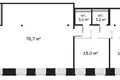 Büro 131 m² Moskau, Russland