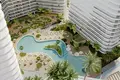 Complejo residencial New apartments for residence permit and investments in the complex The Central Downtown with first-class infrastructure in Arjan area, Dubai