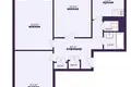 3 room apartment 66 m² Minsk, Belarus