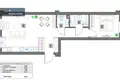 Wohnung 2 zimmer 52 m² in Vilnius, Litauen