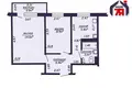 Apartamento 2 habitaciones 38 m² Saligorsk, Belarús