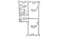 Квартира 2 комнаты 50 м² Минск, Беларусь