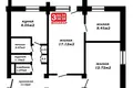 Mieszkanie 3 pokoi 62 m² Mińsk, Białoruś