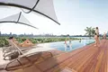 Complexe résidentiel Luxury penthouses in the new complex Bonds Avenue Residences with swimming pools, mini golf and gardens, Dubai Islands, Dubai, UAE