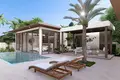 Complexe résidentiel New residential complex of furnished villas with pools in Maret, Samui, Thailand
