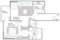 Квартира 1 спальня 103 м² Аджман, ОАЭ