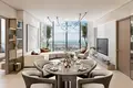 Complexe résidentiel New Safa Gate Residence with spa areas and green gardens close to Burj Khalifa, Safa Park, Dubai, UAE