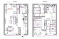 Maison de ville 2 chambres 130 m² Skaljari, Monténégro
