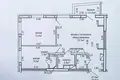 Mieszkanie 3 pokoi 56 m² Mińsk, Białoruś