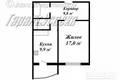 1 room apartment 41 m² Muchaviecki sielski Saviet, Belarus