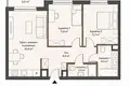 Apartamento 3 habitaciones 61 m² Varsovia, Polonia