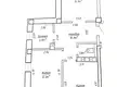 2 room apartment 63 m² Minsk, Belarus