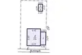 Casa 40 m² Pavarcycy, Belarús