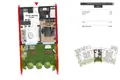 Квартира 2 комнаты 50 м² Оба, Турция