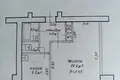 Wohnung 1 zimmer 34 m² Masyr, Belarus