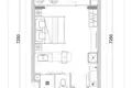 Estudio 1 habitación 32 m² Choeng Thale, Tailandia