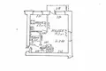 Wohnung 1 zimmer 31 m² Minsk, Belarus