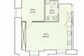 Mieszkanie 2 pokoi 45 m² Ryga, Łotwa