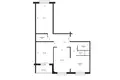 Квартира 3 комнаты 73 м² Копище, Беларусь