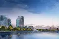 Complejo residencial High-quality residence Creek Views 1 with a swimming pool close to the international airport, Al Jaddaf, Dubai, UAE