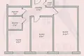 Wohnung 2 zimmer 38 m² Minsk, Belarus