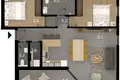 Apartamento 2 habitaciones  Croacia, Croacia