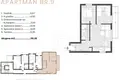 Wohnung 1 zimmer 34 m² Becici, Montenegro