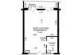 Apartamento 1 habitación 47 m² Minsk, Belarús