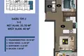 Appartement 2 chambres 49 m² Mezitli, Turquie