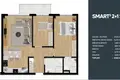 Apartamento 3 habitaciones 78 m² Nilufer, Turquía