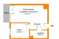 2 room apartment 41 m² Bydgoszcz, Poland