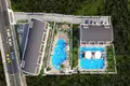 Квартира 1 комната 46 м² Аланья, Турция