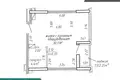 Apartamento 2 habitaciones 36 m² Minsk, Belarús