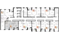 2 room apartment 54 m² Moscow, Russia