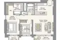 2 room apartment 113 m² Dubai, United Arab Emirates