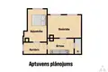 Appartement 2 chambres 39 m² Riga, Lettonie
