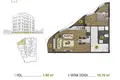 Квартира 1 спальня 58 м² Sinan, Турция