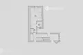 Wohnung 1 zimmer 26 m² Riga, Lettland