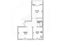 2 room apartment 55 m² Kobryn, Belarus