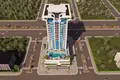 Residential complex Modern apartments with private pools, in a multi-storey residential complex with developed infrastructure, JVC, Dubai, UAE