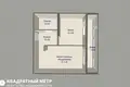 Appartement 2 chambres 42 m² Minsk, Bélarus