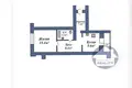 Mieszkanie 1 pokój 46 m² Baranowicze, Białoruś