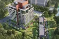 Жилой комплекс Апартаменты с балконами и террасами, с видом на реку, Кягытхане, Стамбул, Турция